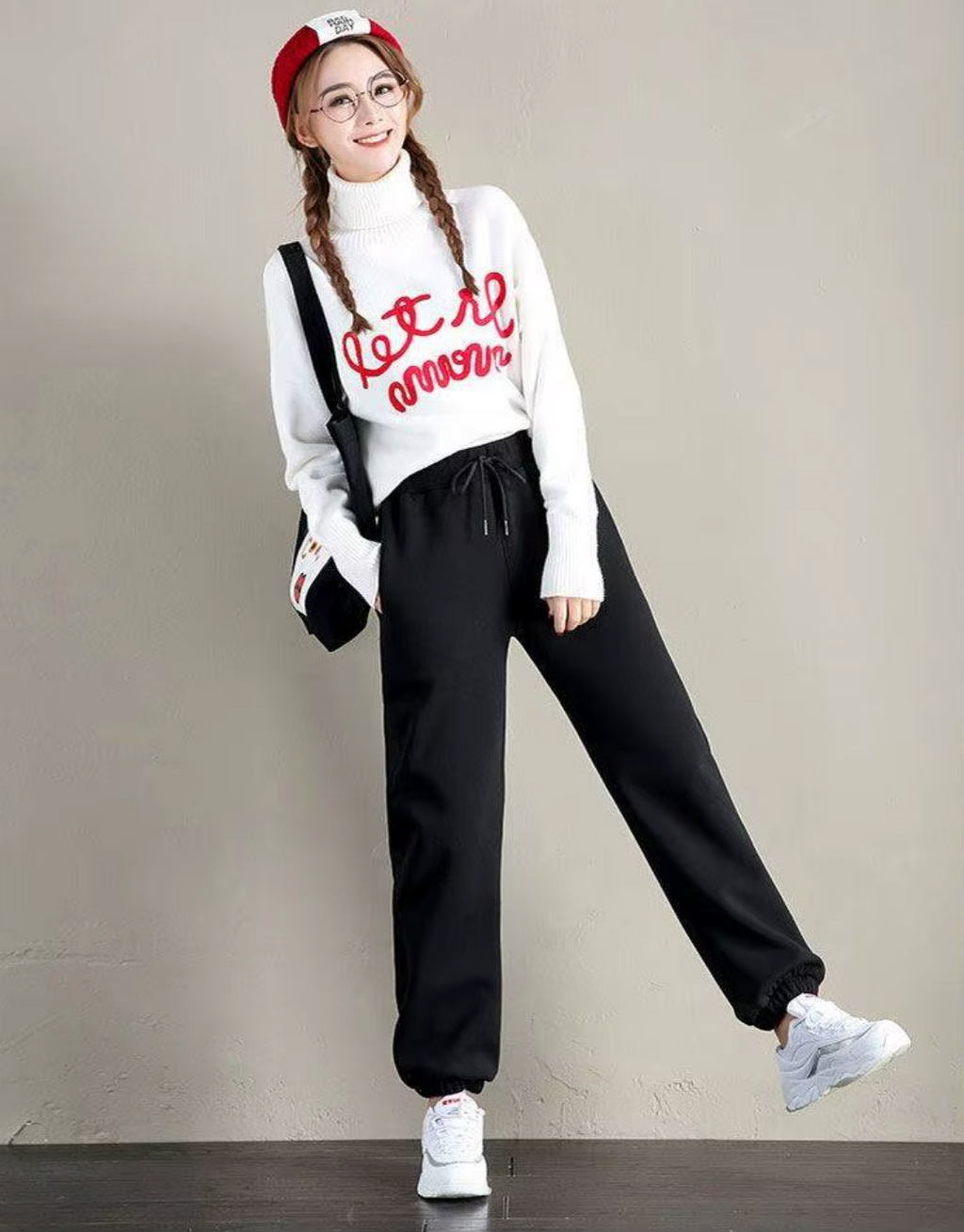 Fleece Lined Joggers Pants Narella
