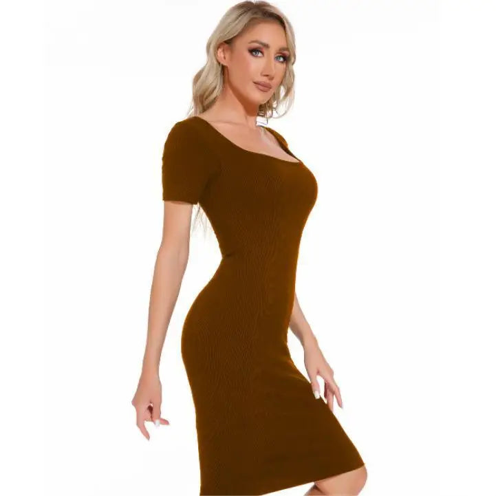Women's Sculpting Shapewear Dress – Full Body Shaper with Built-In Bra