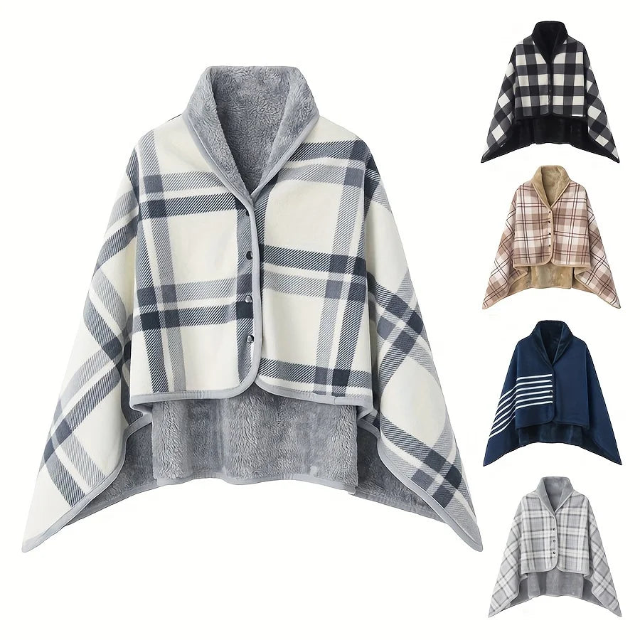 Plaid Jacket Blanket