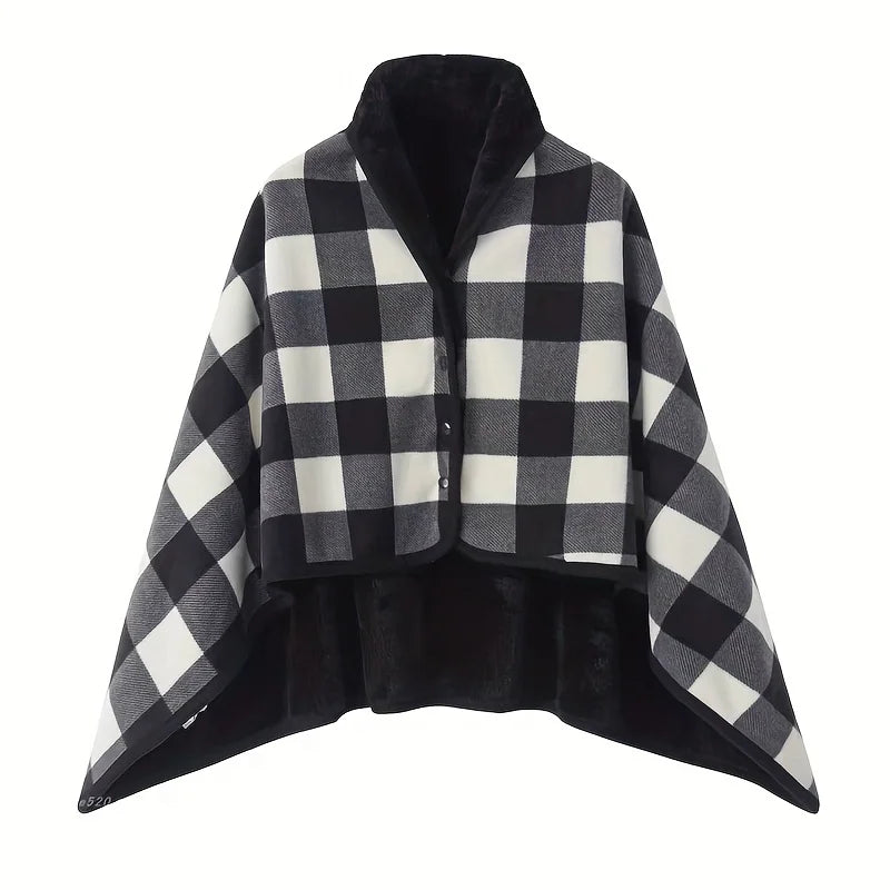 Plaid Jacket Blanket